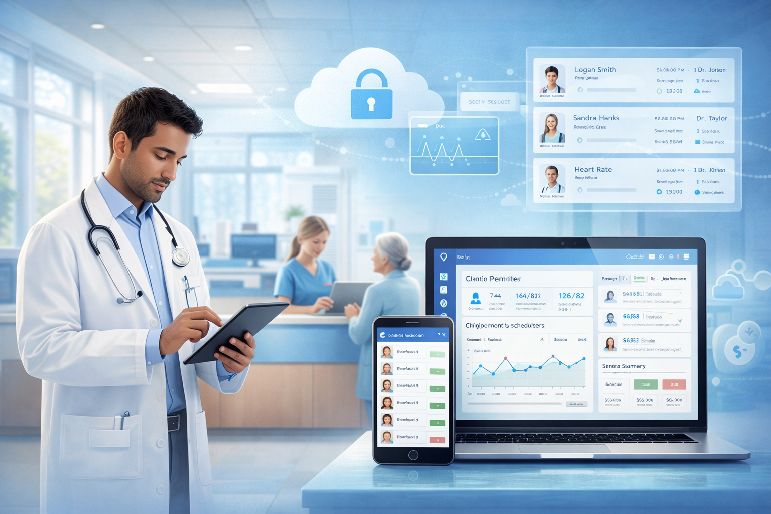 نظام إدارة العيادات الطبية Screenshot 2